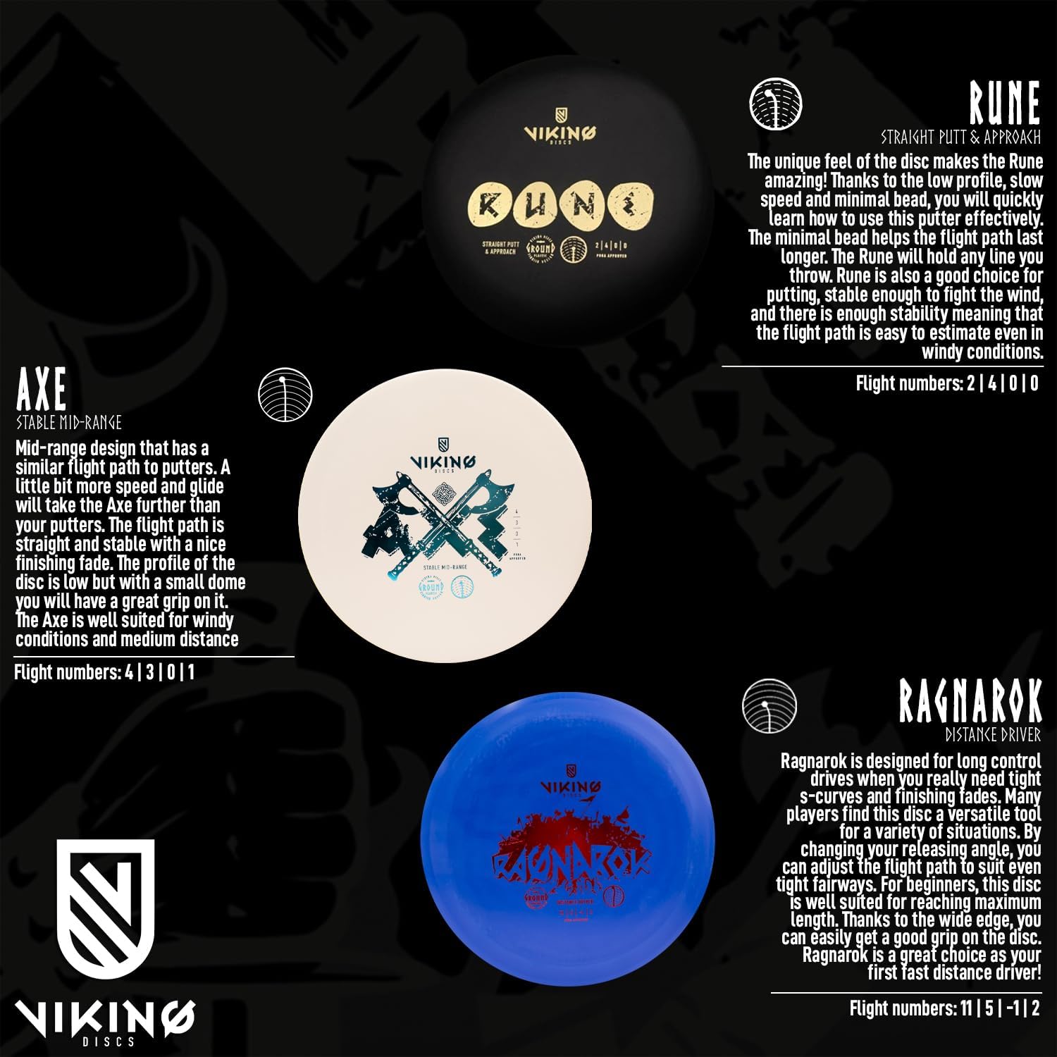 Discos de Golf Frisbee Viking Discos de Golf Frisbee Viking